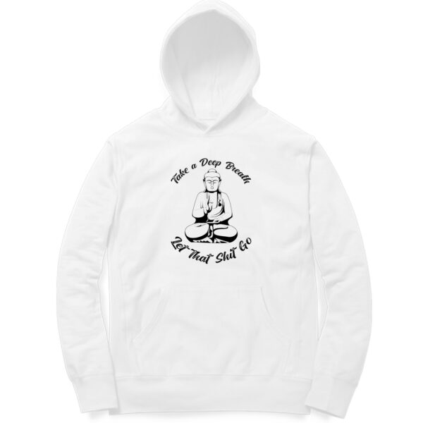 Budha Quoted Hoodie For Women