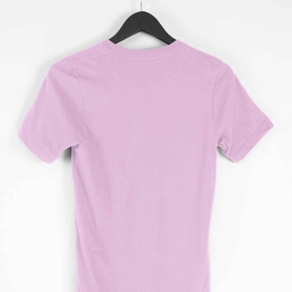 Baby Pink Plain T-Shirt - Image 7