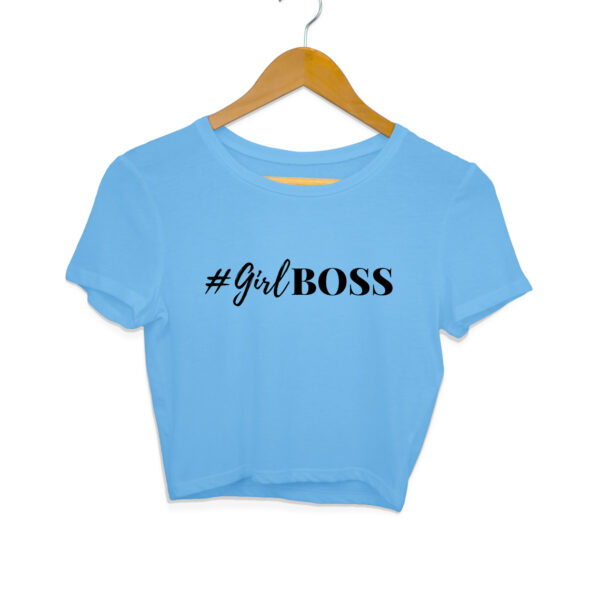 Girl BOSS Design Crop Top