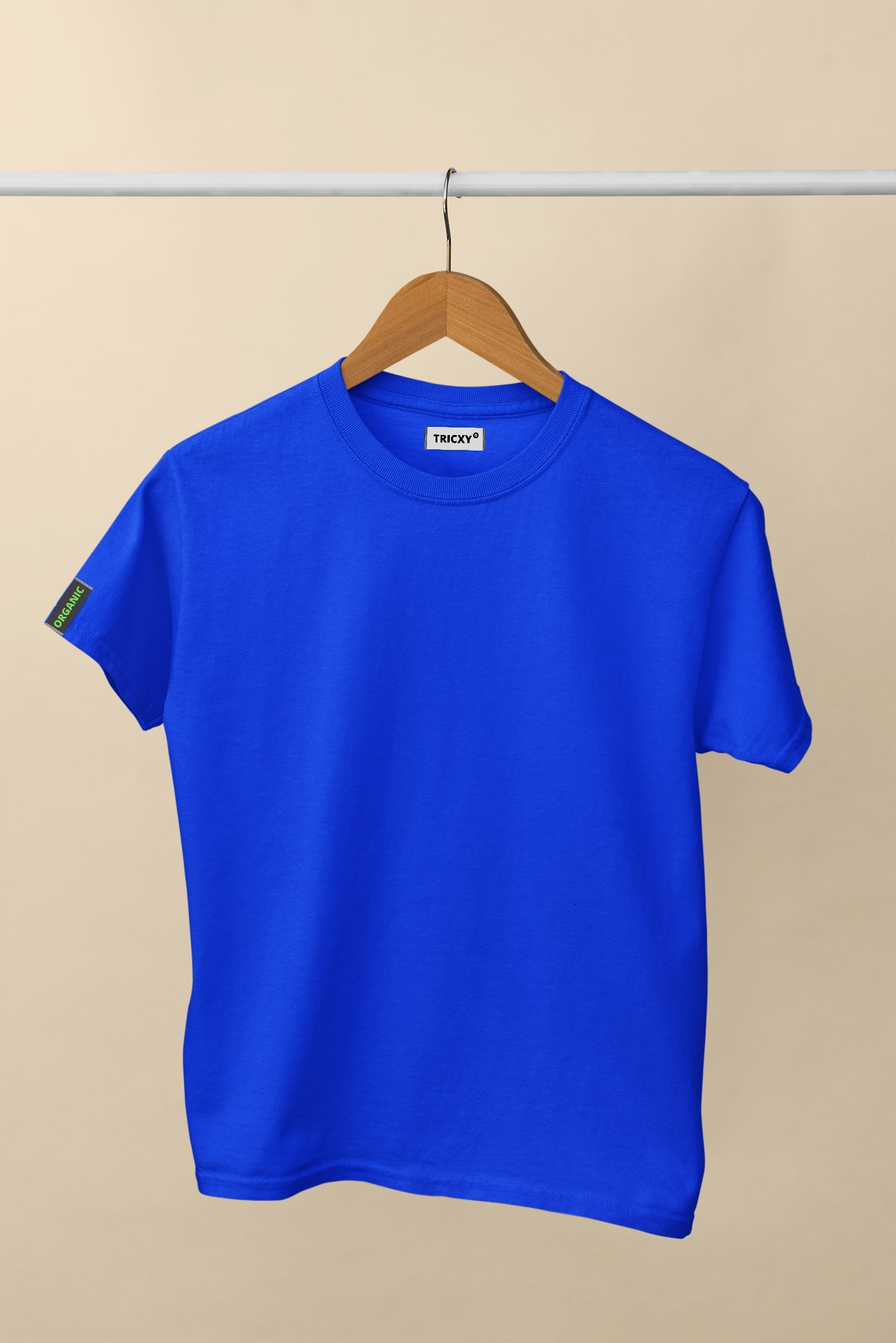 Tricxy plain solids are gives you comfort and solid tees are made with 100% organic cotton bio washed fabric feeling comfort to wear.